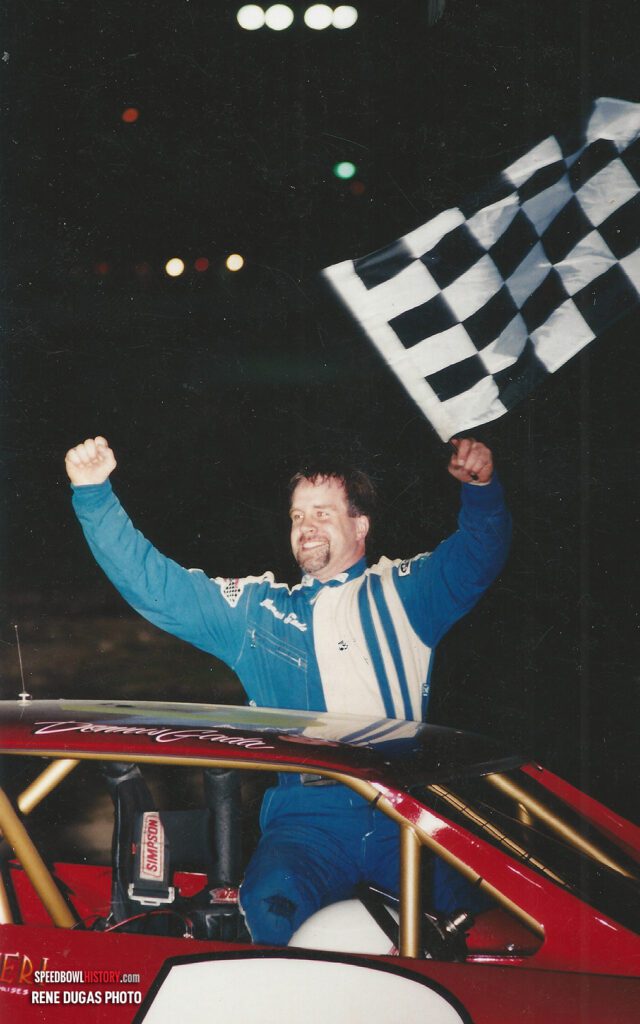 Black and white abstract pattern with concentric circles and wave shapes.