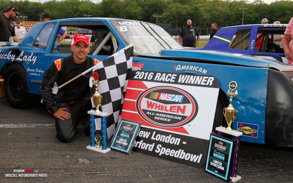 Black and white abstract pattern with concentric circles and wave shapes.